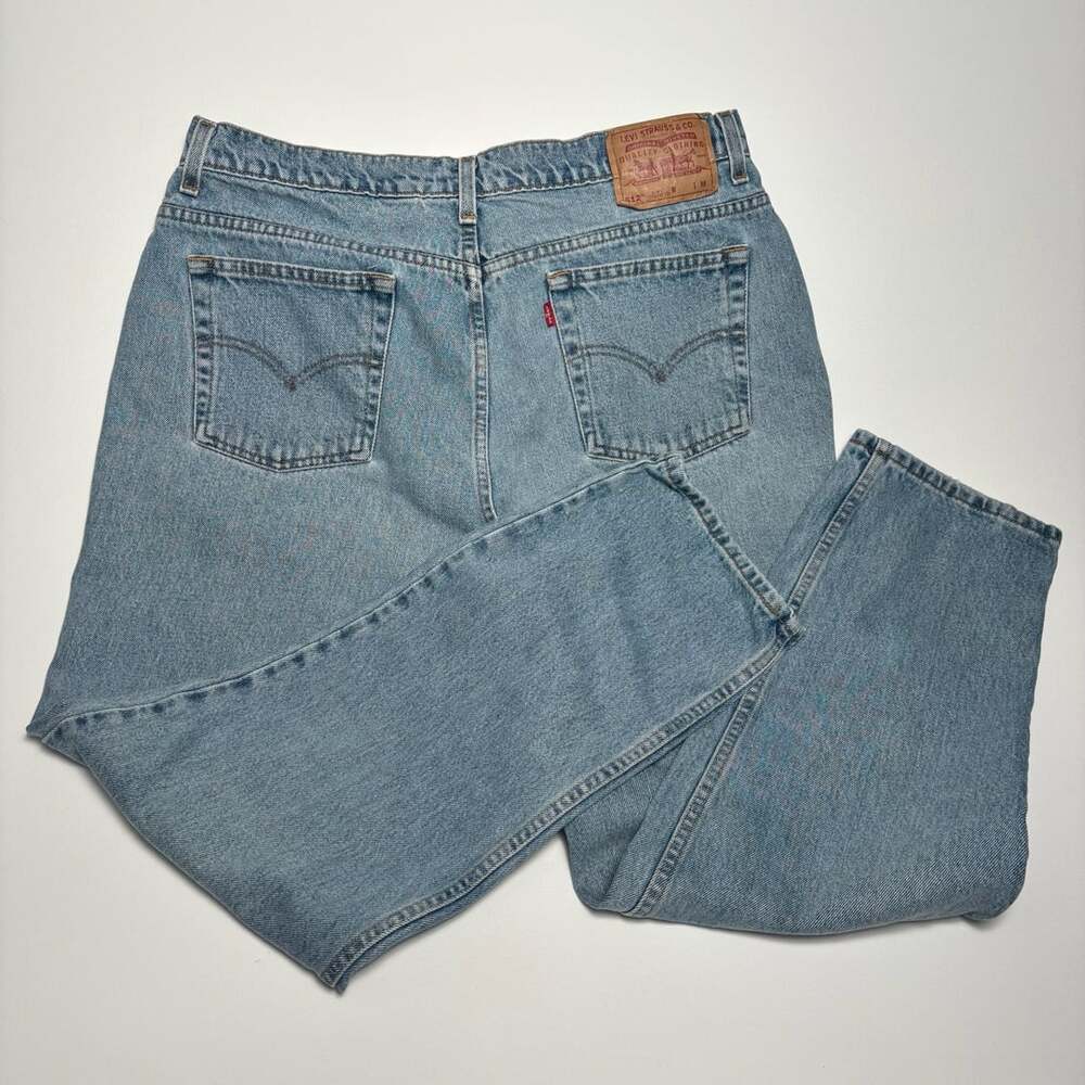 Levi's 512 Slim Fit Straight Leg Size LM Blue Denim Jeans